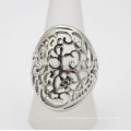 New Bohemia Vintage Unique Carving Statement Wrap ladies Ensemble d&#39;anneaux plaqué argent au-dessus du Knuckle pour les femmes Boho Beach Jewelry